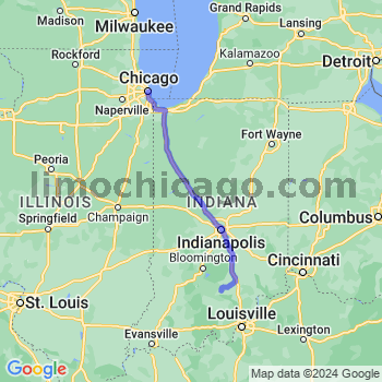 Travel from Medora to Chicago Loop Limousine service to Chicago Loop