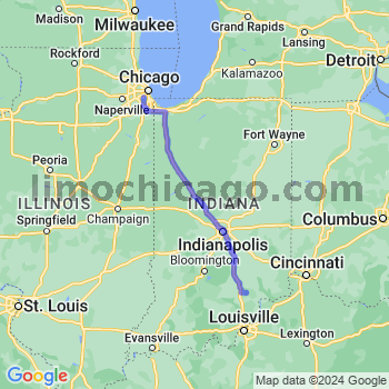 Travel from Paris Crossing to Midway airport Limousine service to Midway airport (MDW)