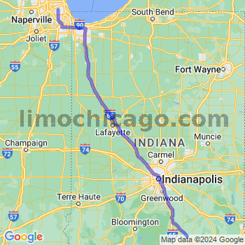 Travel from Scipio to Midway airport Limousine service to Midway airport (MDW)
