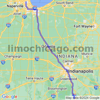 Travel from Seymour to Midway airport Limousine service to Midway airport (MDW)