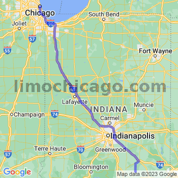 Limousine service to Chicago Loop