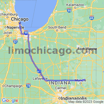 Limousine service to Chicago Loop