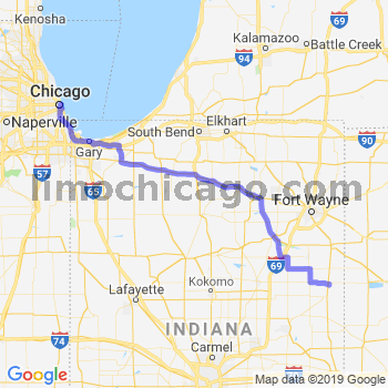 Limousine service to Chicago Loop