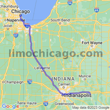 Travel from Dublin to Chicago Loop Limousine service to Chicago Loop
