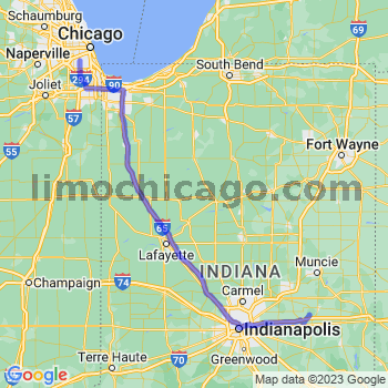 Travel from Greensboro to Midway airport Limousine service to Midway airport (MDW)