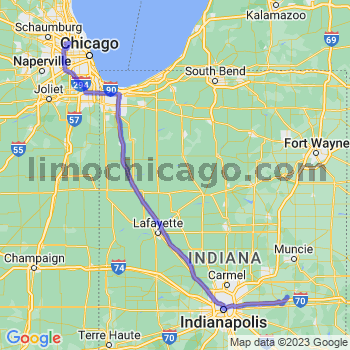 Travel from Greensboro to O'Hare airport Limousine service to O'Hare airport (ORD)
