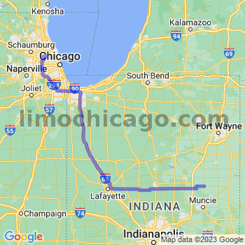 Travel from Hartford City to O'Hare airport Limousine service to O'Hare airport (ORD)
