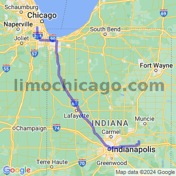 Travel from Kennard to Midway airport Limousine service to Midway airport (MDW)