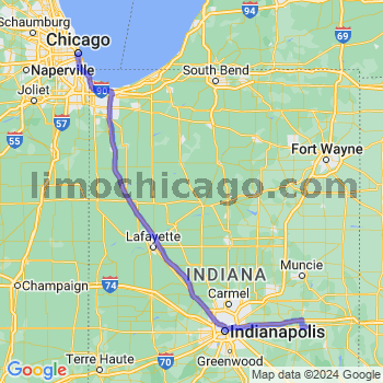 Travel from Lewisville to Chicago Loop Limousine service to Chicago Loop