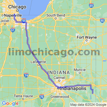 Travel from Liberty to Midway airport Limousine service to Midway airport (MDW)