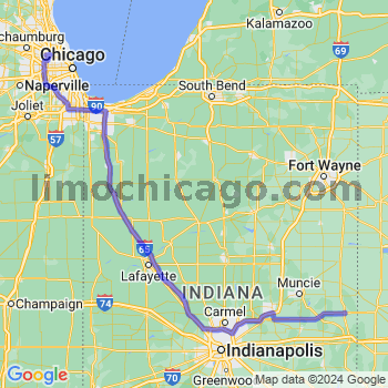 Limousine service to O'Hare airport (ORD)