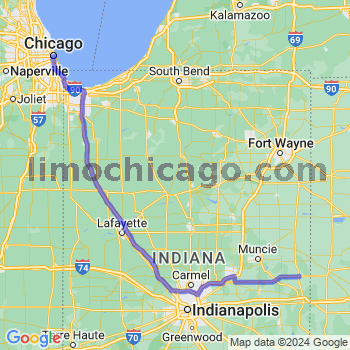 Limousine service to Chicago Loop