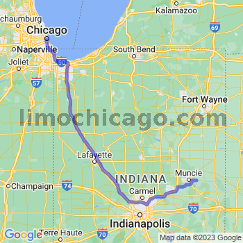 Travel from Selma to Chicago Loop Limousine service to Chicago Loop
