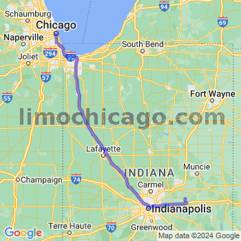 Travel from Shirley to Chicago Loop Limousine service to Chicago Loop