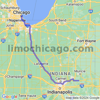 Travel from Sulphur Springs to Chicago Loop Limousine service to Chicago Loop