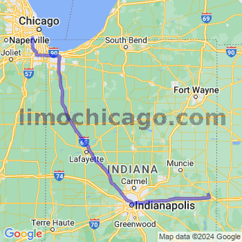 Travel from Webster to Midway airport Limousine service to Midway airport (MDW)