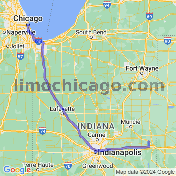 Limousine service to Chicago Loop