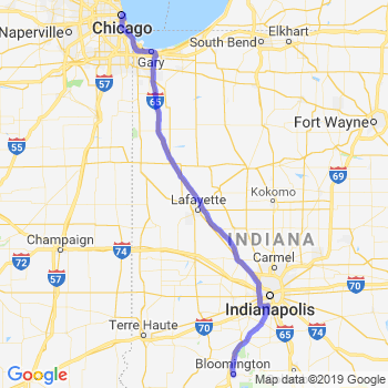 Travel from Bloomington to Chicago Loop Limousine service to Chicago Loop