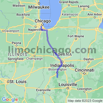 Travel from Avoca to Midway airport Limousine service to Midway airport (MDW)