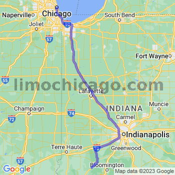 Limousine service to Chicago Loop