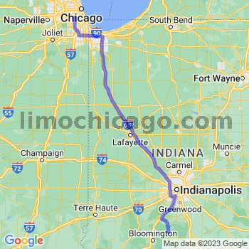 Travel from Helmsburg to Midway airport Limousine service to Midway airport (MDW)