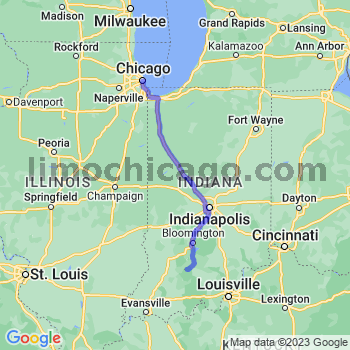 Travel from Huron to Chicago Loop Limousine service to Chicago Loop