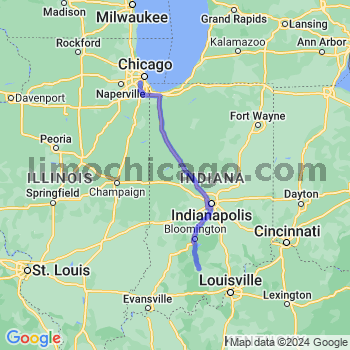 Travel from Orleans to Midway airport Limousine service to Midway airport (MDW)