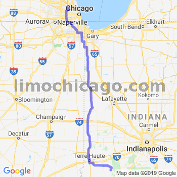Travel from Patricksburg to O'Hare airport Limousine service to O'Hare airport (ORD)
