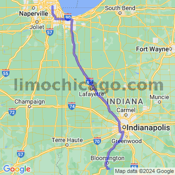 Travel from Smithville to Midway airport Limousine service to Midway airport (MDW)