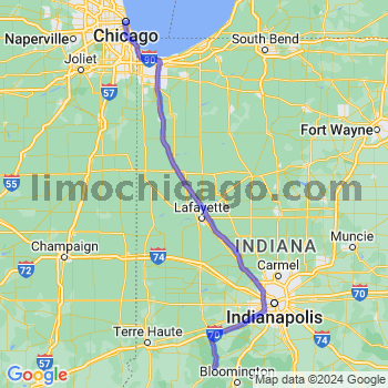 Travel from Spencer to Chicago Loop Limousine service to Chicago Loop