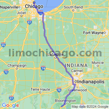 Limousine service to Chicago Loop