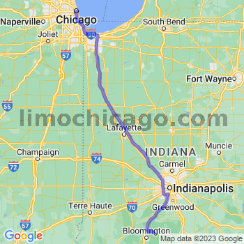 Limousine service to Chicago Loop