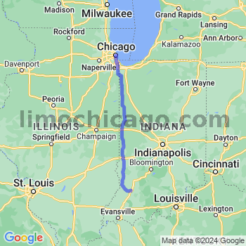Travel from Washington to Chicago Loop Limousine service to Chicago Loop