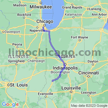 Travel from Elnora to Midway airport Limousine service to Midway airport (MDW)