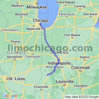 Travel from Elnora to Chicago Loop Limousine service to Chicago Loop
