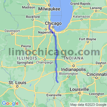 Travel from Freelandville to O'Hare airport Limousine service to O'Hare airport (ORD)