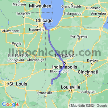 Travel from Montgomery to Chicago Loop Limousine service to Chicago Loop