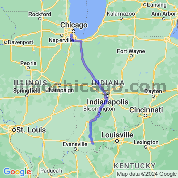 Travel from Saint Meinrad to Midway airport Limousine service to Midway airport (MDW)