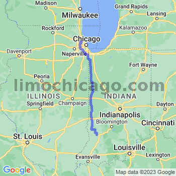 Travel from Sandborn to O'Hare airport Limousine service to O'Hare airport (ORD)