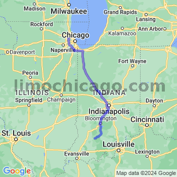 Travel from Shoals to O'Hare airport Limousine service to O'Hare airport (ORD)