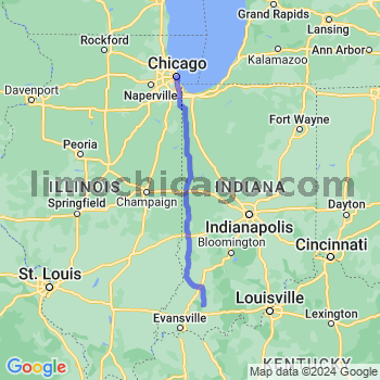 Travel from Velpen to Chicago Loop Limousine service to Chicago Loop