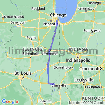 Travel from Griffin to Midway airport Limousine service to Midway airport (MDW)