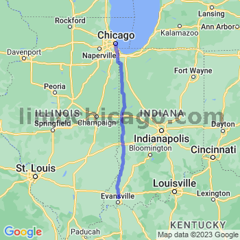 Travel from Inglefield to Chicago Loop Limousine service to Chicago Loop
