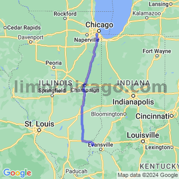 Travel from New Harmony to Midway airport Limousine service to Midway airport (MDW)