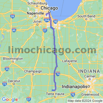 Travel from Blanford to Midway airport Limousine service to Midway airport (MDW)