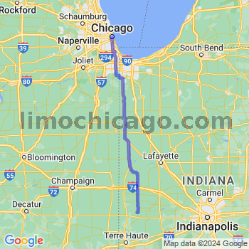 Travel from Bloomingdale to Chicago Loop Limousine service to Chicago Loop