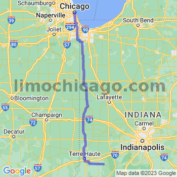 Limousine service to Chicago Loop