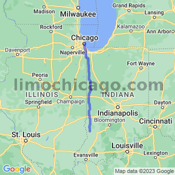 Travel from Carlisle to Chicago Loop Limousine service to Chicago Loop