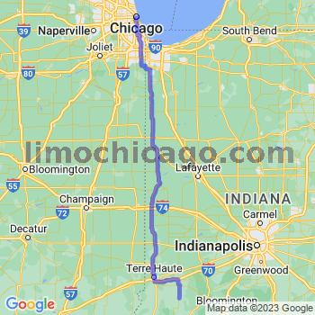 Travel from Clay City to Chicago Loop Limousine service to Chicago Loop