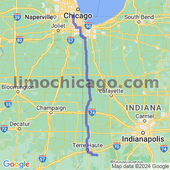 Travel from Cory to Midway airport Limousine service to Midway airport (MDW)